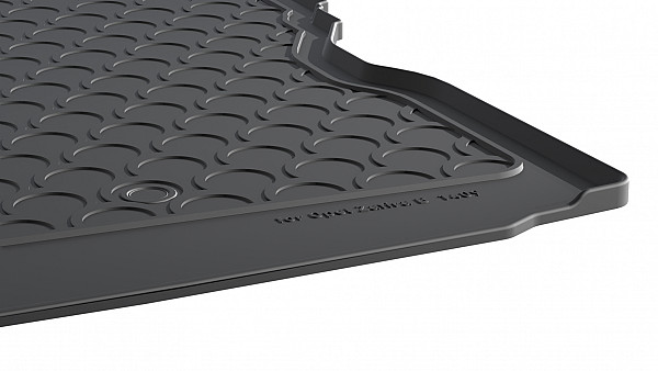 Design Cargo Trunk Liner Compatible With Zafira B 07.2005-12.2014  Custom-fit Cargo Trunk Mat With Raised Edge