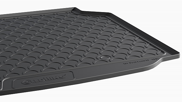 Design Cargo Trunk Liner Compatible With Leon 5 Door Hatchback 5F also Cupra, FR 11.2012-03.2020  Custom-fit Cargo Trunk Mat With Raised Edge