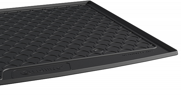 Design Cargo Trunk Liner Compatible With Q3 F3 12.2018-> for Upper Variable Floor Custom-fit Cargo Trunk Mat With Raised Edge