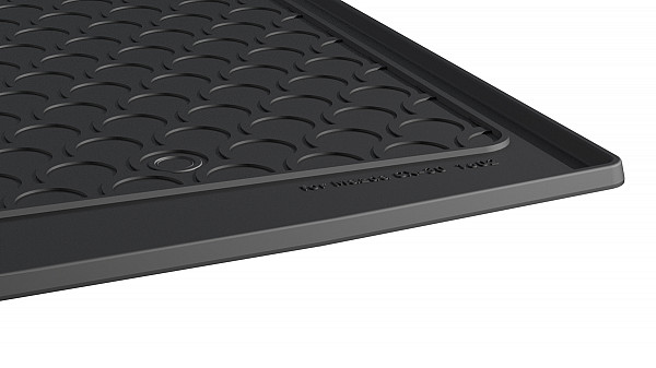 Design Cargo Trunk Liner Compatible With CX-30 09.2019-> for Lower Floor (Without Spare Tyre) Custom-fit Cargo Trunk Mat With Raised Edge