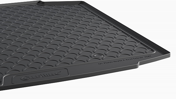 Design Cargo Trunk Liner Compatible With Toledo Sedan 03.2013-08.2018 for Lower Floor Custom-fit Cargo Trunk Mat With Raised Edge