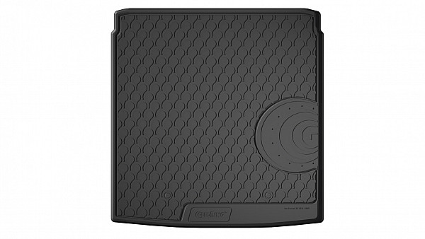 Design Cargo Trunk Liner Compatible With Passat Sedan B6/B7 03.2005-09.2014  Custom-fit Cargo Trunk Mat With Raised Edge