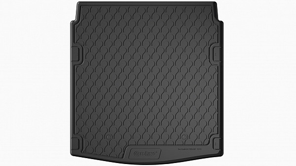 Design Kofferraumwanne kompatibel mit Audi A4 Limousine B8 BJ. 11.2007-09.2015  Kofferraummatte passgenau mit erhöhtem Rand