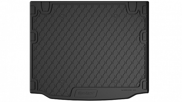 Design Cargo Trunk Liner Compatible With X3 G01 & X3 M F97 10.2017-10.2024 for Upper Variable Floor Without Spare Tire Custom-fit Cargo Trunk Mat With Raised Edge