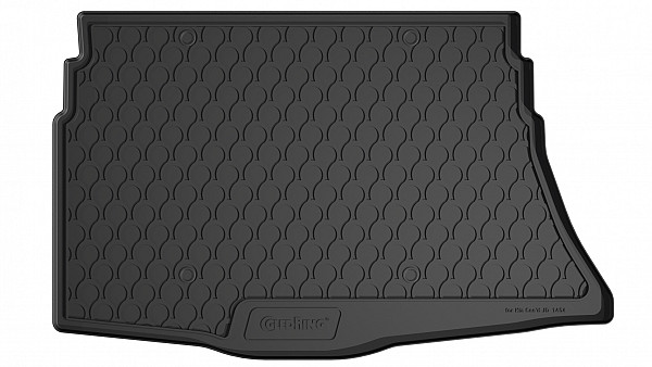 Design Cargo Trunk Liner Compatible With ceed Hatchback 5 Doors 05.2012-06.2018  Custom-fit Cargo Trunk Mat With Raised Edge