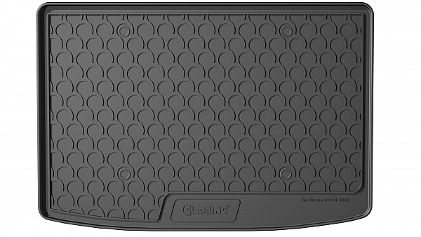Design Cargo Trunk Liner Compatible With Juke II 12.2019-> for Upper Variable Floor Custom-fit Cargo Trunk Mat With Raised Edge