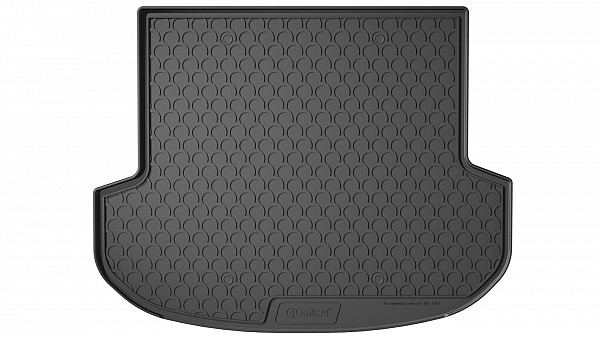 Design Cargo Trunk Liner Compatible With Santa Fe 5 Seats 08.2018-07.2024 Not For Hybrid Or PlugInHybrid Custom-fit Cargo Trunk Mat With Raised Edge