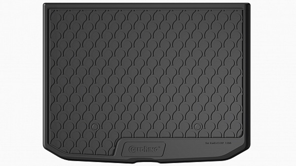 Design Cargo Trunk Liner Compatible With A3 Sportback 8V, S3, RS3, 5 Door Hatchback 02.2013-04.2020 for Upper Variable Floor/With Narrow Spare Tire Custom-fit Cargo Trunk Mat With Raised Edge