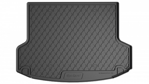 Design Cargo Trunk Liner Compatible With ix35 03.2010-07.2015  Custom-fit Cargo Trunk Mat With Raised Edge