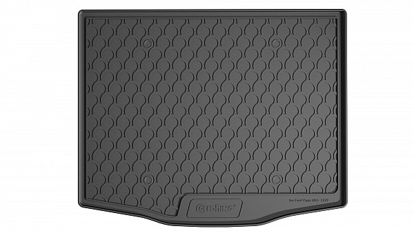 Design Cargo Trunk Liner Compatible With Kuga (also for Hybrid) 03.2013-04.2020  Custom-fit Cargo Trunk Mat With Raised Edge