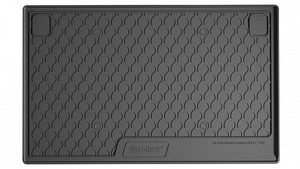 Design Cargo Trunk Liner Compatible With Tourneo Connect L1 12.2013-03.2022  Custom-fit Cargo Trunk Mat With Raised Edge