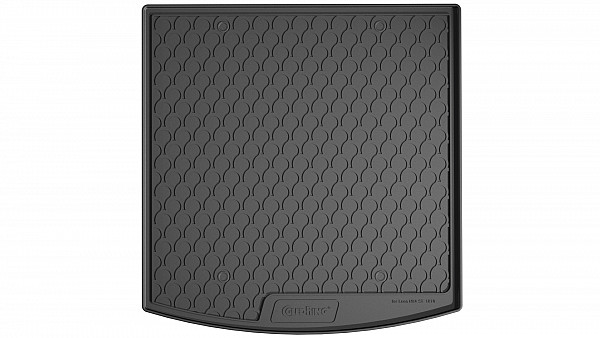 Design Cargo Trunk Liner Compatible With Leon Sportstourer ST (Estate) 04.2020-> for Upper Variable Floor Custom-fit Cargo Trunk Mat With Raised Edge