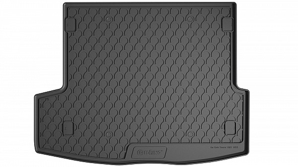 Design Cargo Trunk Liner Compatible With Civic Tourer (Estate) 02.2014-02.2018  Custom-fit Cargo Trunk Mat With Raised Edge
