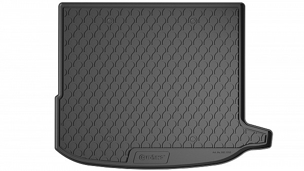 Design Cargo Trunk Liner Compatible With GLC Coupe C253 07.2019-> With Trunk Package (With Net On Left) Custom-fit Cargo Trunk Mat With Raised Edge