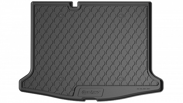 Design Cargo Trunk Liner Compatible With ID.3 09.2020-> for Lower Floor Custom-fit Cargo Trunk Mat With Raised Edge