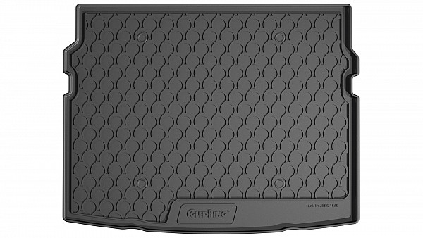Design Cargo Trunk Liner Compatible With Austral 09.2022-> for Upper Variable Floor With Narrow Spare Tire Custom-fit Cargo Trunk Mat With Raised Edge