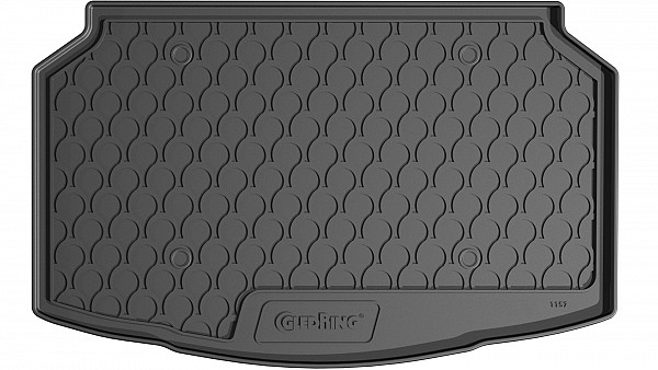 Design Cargo Trunk Liner Compatible With Yaris 09.2020-> for Lower Floor Custom-fit Cargo Trunk Mat With Raised Edge