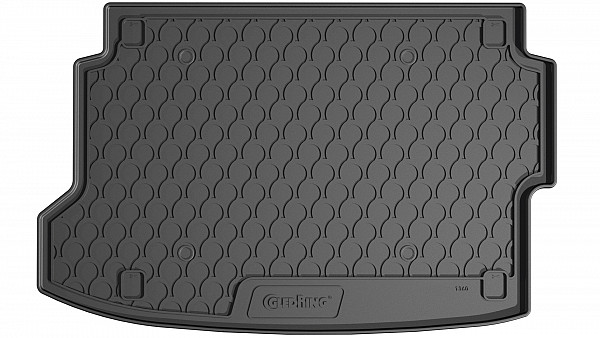 Design Cargo Trunk Liner Compatible With Bayon 06.2021-> for Upper Variable Floor Custom-fit Cargo Trunk Mat With Raised Edge