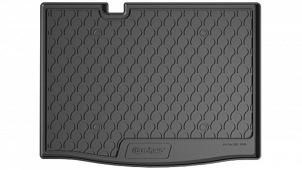 Design Cargo Trunk Liner Compatible With Sandero & Sandero StepWay 01.2021-> for Lower Floor Custom-fit Cargo Trunk Mat With Raised Edge