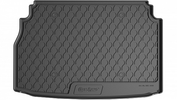Design Cargo Trunk Liner Compatible With Astra Hatchback 02.2022-> for Upper Variable Floor Custom-fit Cargo Trunk Mat With Raised Edge