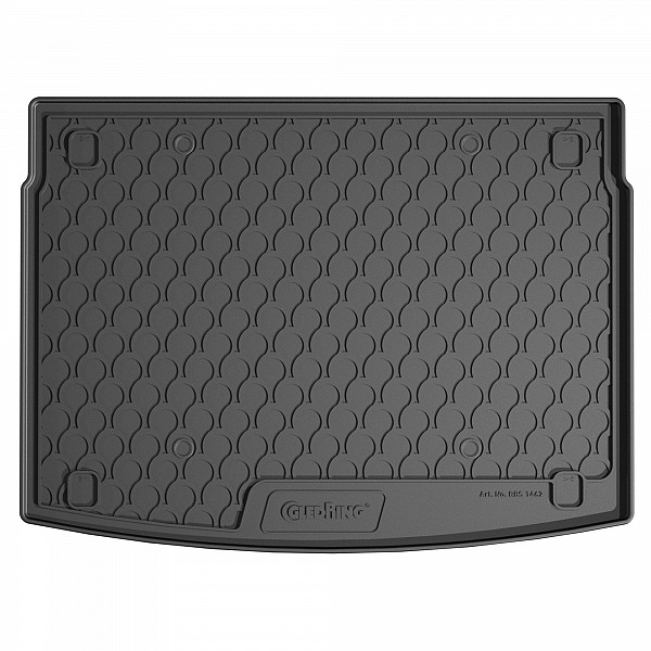 Design Cargo Trunk Liner Compatible With ceed Hatchback 06.2018-> for Upper Variable Floor Custom-fit Cargo Trunk Mat With Raised Edge
