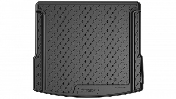 Design Cargo Trunk Liner Compatible With Macan 04.2014-03.2024  Custom-fit Cargo Trunk Mat With Raised Edge