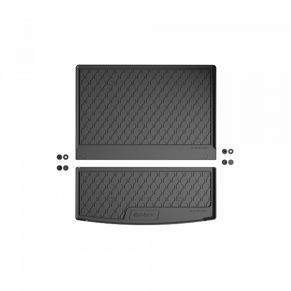 Design Cargo Trunk Liner Compatible With 5008 10.2024-> for 5 & 7 Seats Custom-fit Cargo Trunk Mat With Raised Edge
