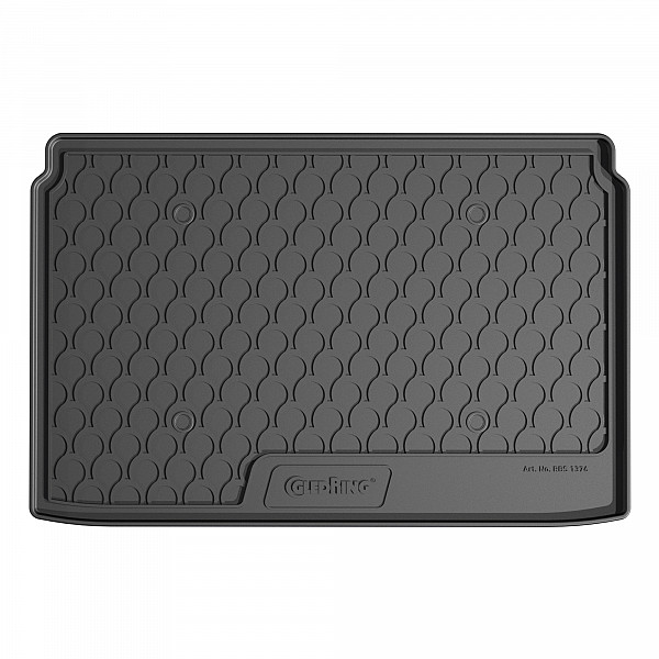 Design Cargo Trunk Liner Compatible With Ypsilon Ibrida (Hybrid) 10.2025-> for Lower Floor Custom-fit Cargo Trunk Mat With Raised Edge
