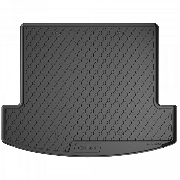Design Cargo Trunk Liner Compatible With Santa Fe 7 Seats 07.2024->  Custom-fit Cargo Trunk Mat With Raised Edge