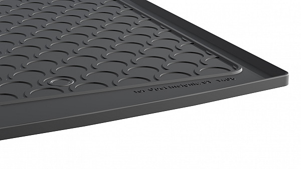 Design Cargo Trunk Liner Compatible With Insignia A Sports Tourer (Estate) 11.2008-03.2017  Custom-fit Cargo Trunk Mat With Raised Edge