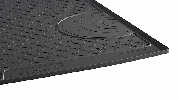 Design Cargo Trunk Liner Compatible With Passat Sedan B6/B7 03.2005-09.2014  Custom-fit Cargo Trunk Mat With Raised Edge