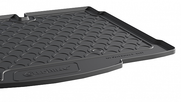 Design Cargo Trunk Liner Compatible With Corsa E 12.2014-05.2019 for Lower Floor (Not For Variable Floor) Custom-fit Cargo Trunk Mat With Raised Edge