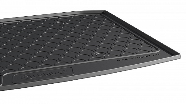 Design Cargo Trunk Liner Compatible With Karoq mit Allrad 11.2017-> for Lower Floor (4 WD) Custom-fit Cargo Trunk Mat With Raised Edge