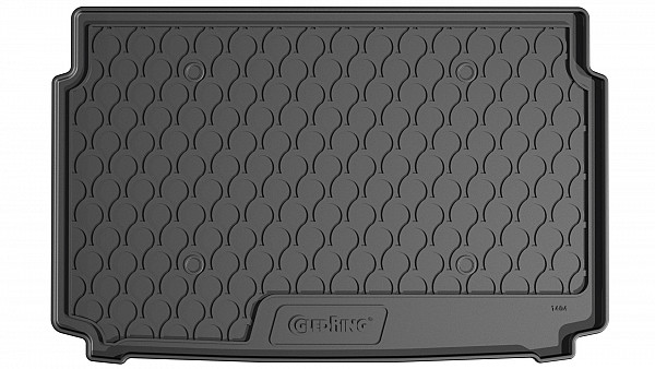 Design Cargo Trunk Liner Compatible With Mokka & Mokka e 01.2021-> for Lower Floor (Not For Variable Floor) Custom-fit Cargo Trunk Mat With Raised Edge