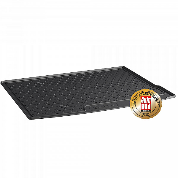 Design Cargo Trunk Liner Compatible With Kona Hybrid 05.2023-> for Upper Variable Floor Custom-fit Cargo Trunk Mat With Raised Edge