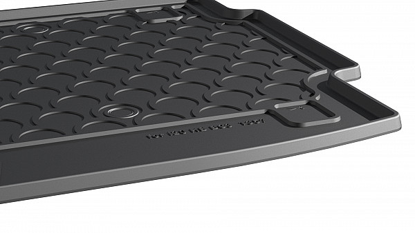 Design Cargo Trunk Liner Compatible With i20 Hatchback 10.2020-> for Upper Variable Floor Custom-fit Cargo Trunk Mat With Raised Edge