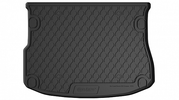 Design Cargo Trunk Liner Compatible With Range Rover Evoque 5 Doors 08.2011-11.2018  Custom-fit Cargo Trunk Mat With Raised Edge