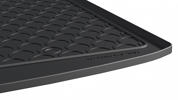 Design Cargo Trunk Liner Compatible With V40 D2, D3, D4 03.2018-> for Upper Variable Floor Custom-fit Cargo Trunk Mat With Raised Edge