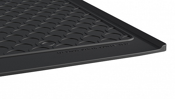 Design Cargo Trunk Liner Compatible With Octavia Combi (Estate) (3 Generation MK III ) 03.2013-10.2019 for Upper Variable Floor With Left Extension Custom-fit Cargo Trunk Mat With Raised Edge