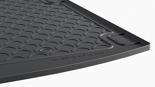 Design Cargo Trunk Liner Compatible With A6, S6, Sedan 4G 01.2011-05.2018  Custom-fit Cargo Trunk Mat With Raised Edge