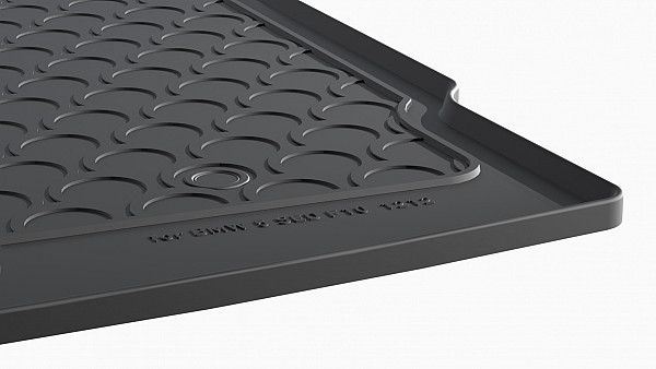 Design Cargo Trunk Liner Compatible With 5er & M5 Sedan F10 03.2010-10.2016  Custom-fit Cargo Trunk Mat With Raised Edge