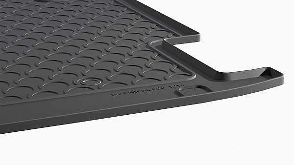Design Cargo Trunk Liner Compatible With X4 F26 04.2014-03.2018 (If Net Left It Needs To Be Removed For Correct Fitment) Custom-fit Cargo Trunk Mat With Raised Edge