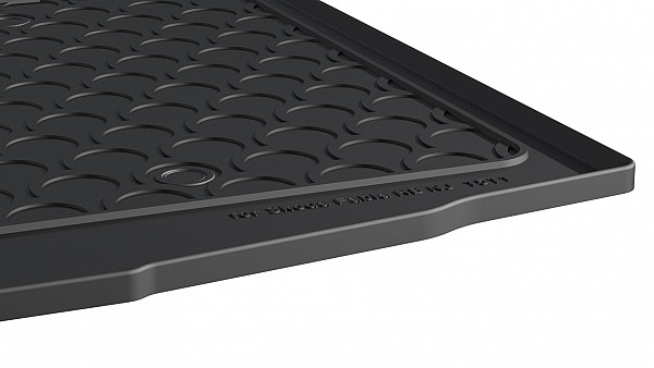 Design Cargo Trunk Liner Compatible With Fabia Hatchback 11.2014-05.2021 for Lower Floor Custom-fit Cargo Trunk Mat With Raised Edge