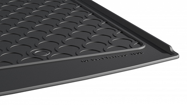 Design Cargo Trunk Liner Compatible With Tarraco 01.2019-> for Upper Variable Floor Custom-fit Cargo Trunk Mat With Raised Edge