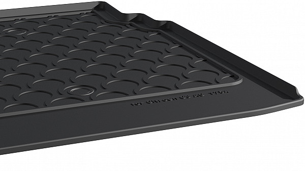 Design Cargo Trunk Liner Compatible With C3 Aircross 11.2017-05.2024 for Upper Variable Floor Custom-fit Cargo Trunk Mat With Raised Edge