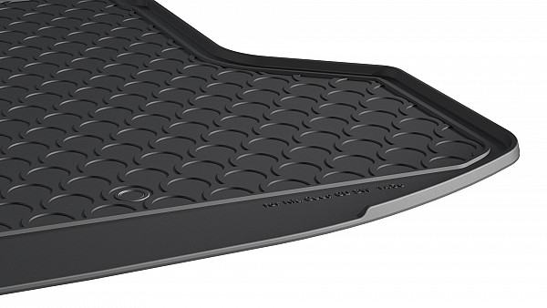 Design Cargo Trunk Liner Compatible With ceed SW (Estate) 09.2018->  Custom-fit Cargo Trunk Mat With Raised Edge