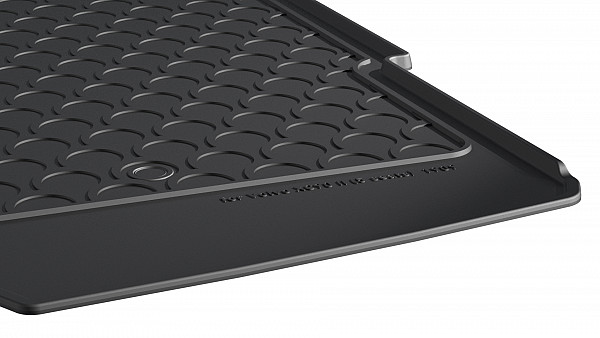 Design Cargo Trunk Liner Compatible With XC90 5 Seats 02.2015->  Custom-fit Cargo Trunk Mat With Raised Edge