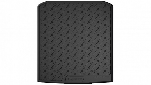 Design Cargo Trunk Liner Compatible With Superb Combi (Estate) (3 Generation MK III ) 09.2015-11.2023 for Lower Floor, With or Without Spare Tire Custom-fit Cargo Trunk Mat With Raised Edge