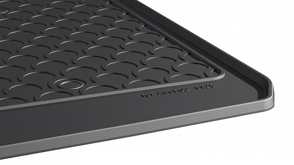 Design Cargo Trunk Liner Compatible With Q2 07.2016-> for Upper Variable Floor Custom-fit Cargo Trunk Mat With Raised Edge