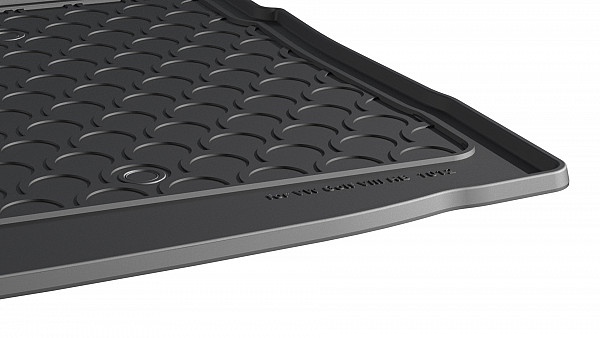 Design Cargo Trunk Liner Compatible With Golf VIII 8 Hatchback 12.2019-> for Upper Variable Floor Custom-fit Cargo Trunk Mat With Raised Edge